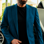 John Travolta The Gentleman Thief Green Coat
